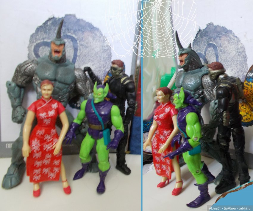 Человек паук — Разные шарнирные куклы (не БЖД): редкие (фото 6)
