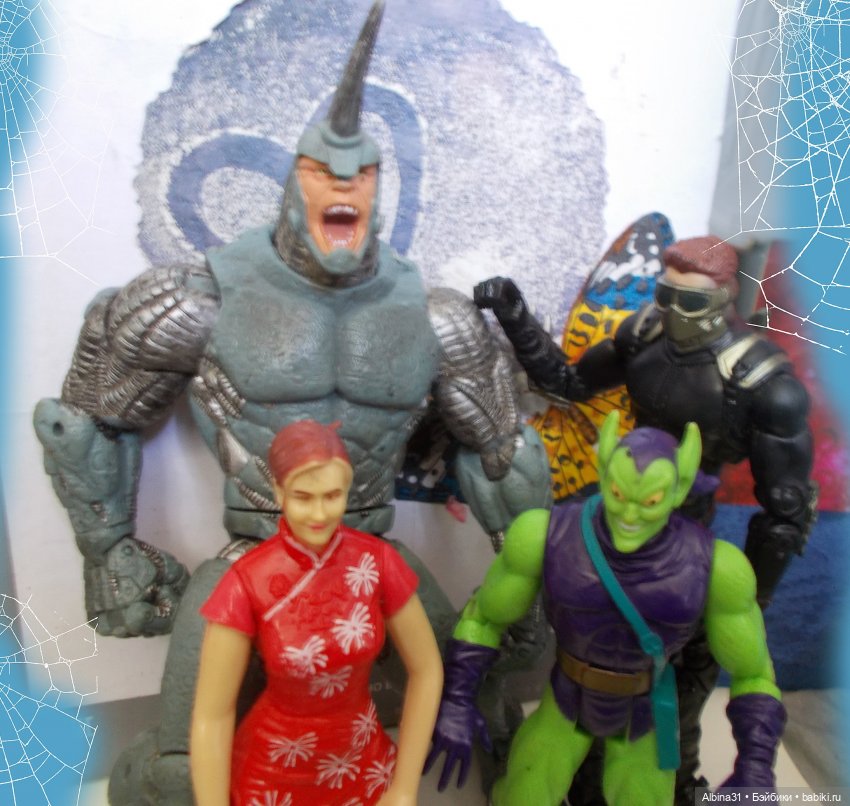 Человек паук — Разные шарнирные куклы (не БЖД): редкие (фото 7)