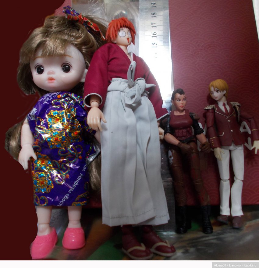 Немного разных шарнирных и пополнение воинов