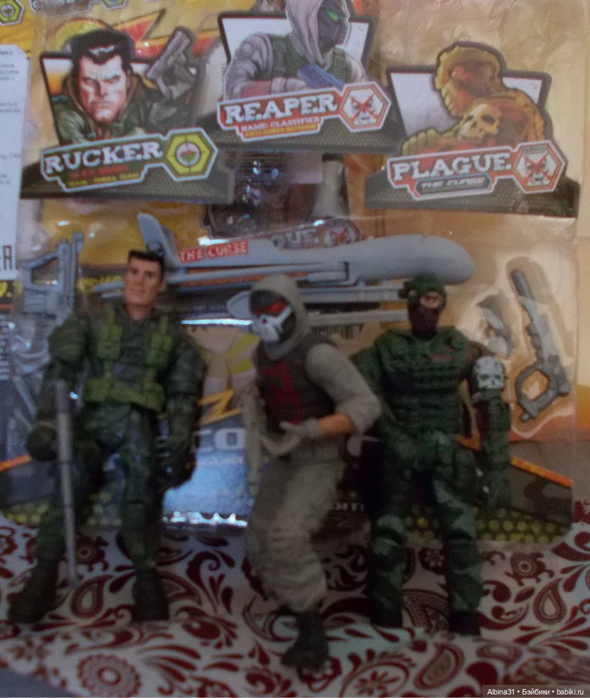 Немного разных шарнирных и пополнение воинов