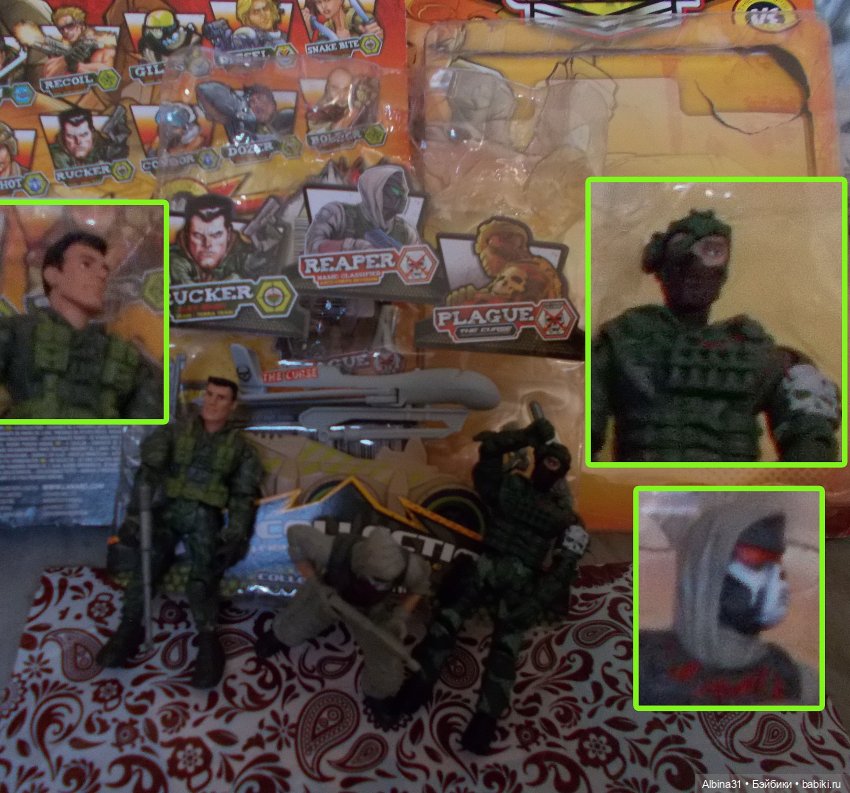 Немного разных шарнирных и пополнение воинов