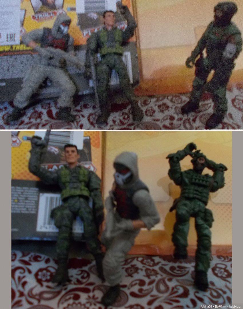 Немного разных шарнирных и пополнение воинов