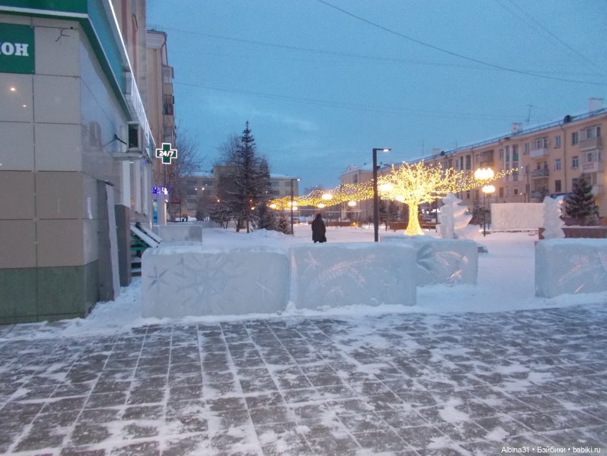 Новогодний Красноярск, часть первая