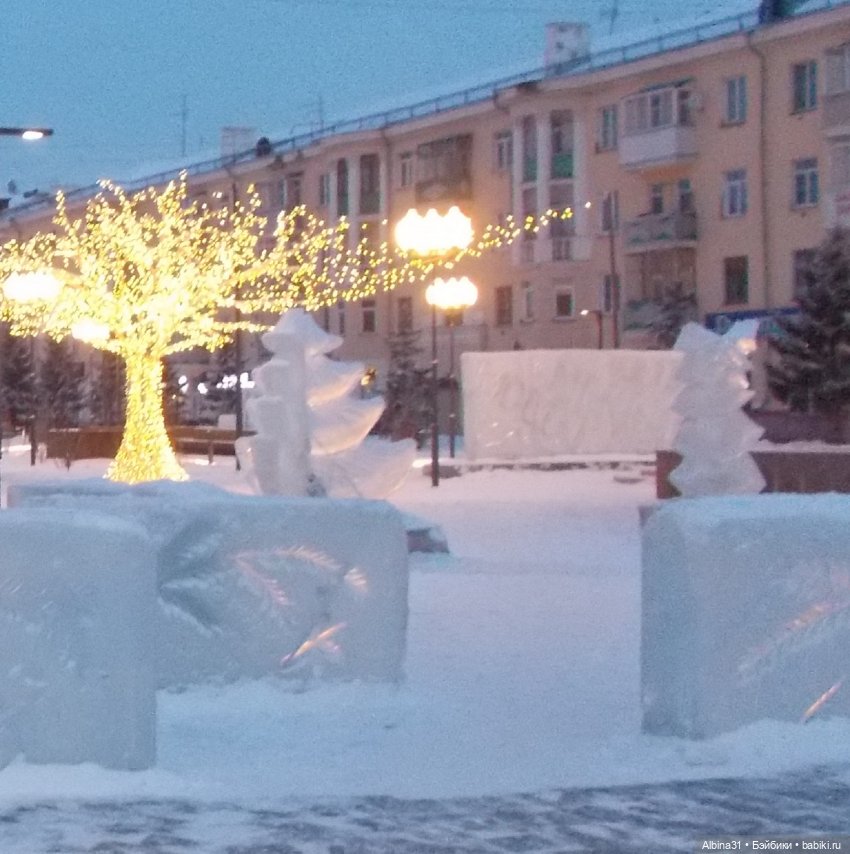 Новогодний Красноярск, часть первая