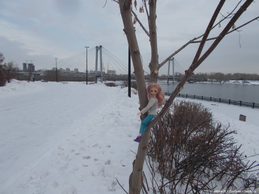 Зимняя прогулка по набережной 2022 год