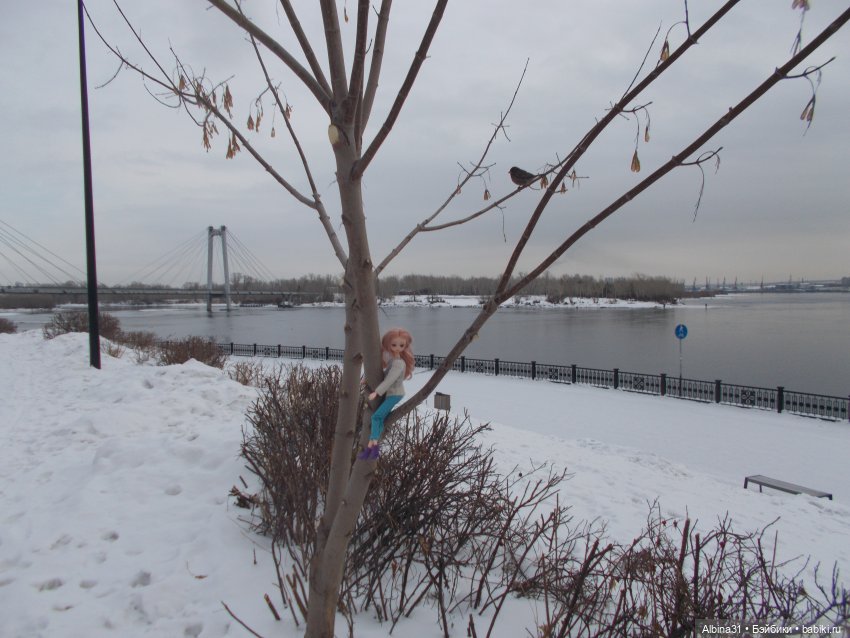 Зимняя прогулка по набережной 2022 год