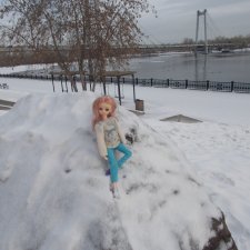 Зимняя прогулка по набережной 2022 год