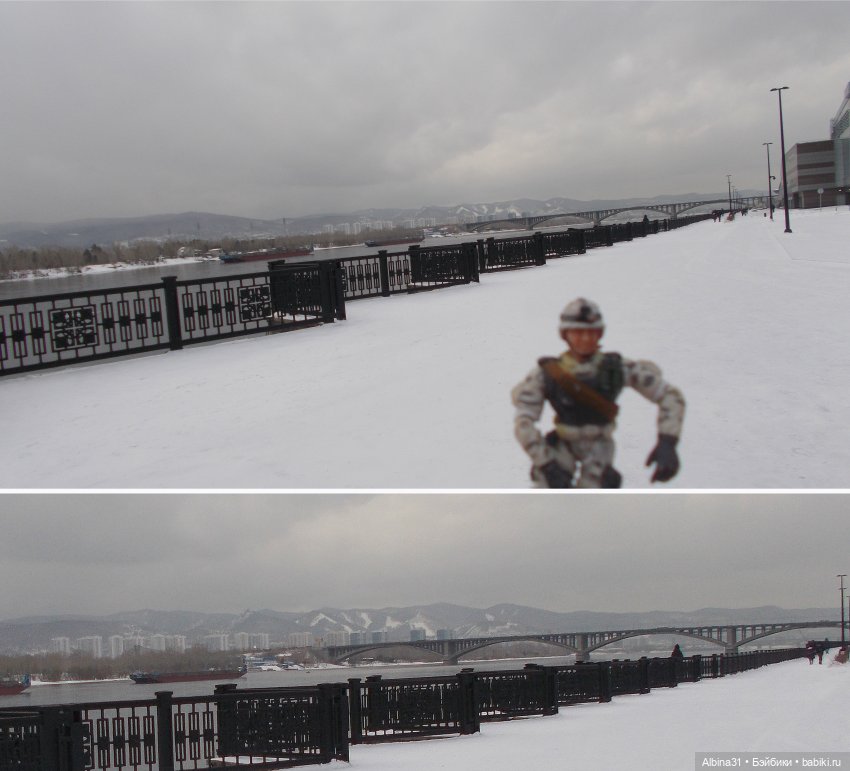 Зимняя прогулка по набережной 2022 год. Продолжение