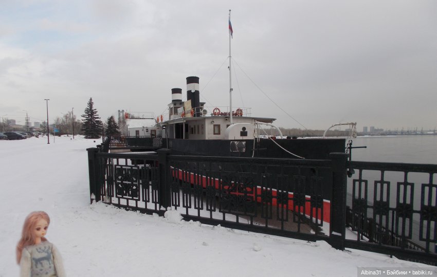 Зимняя прогулка по набережной 2022 год. Продолжение