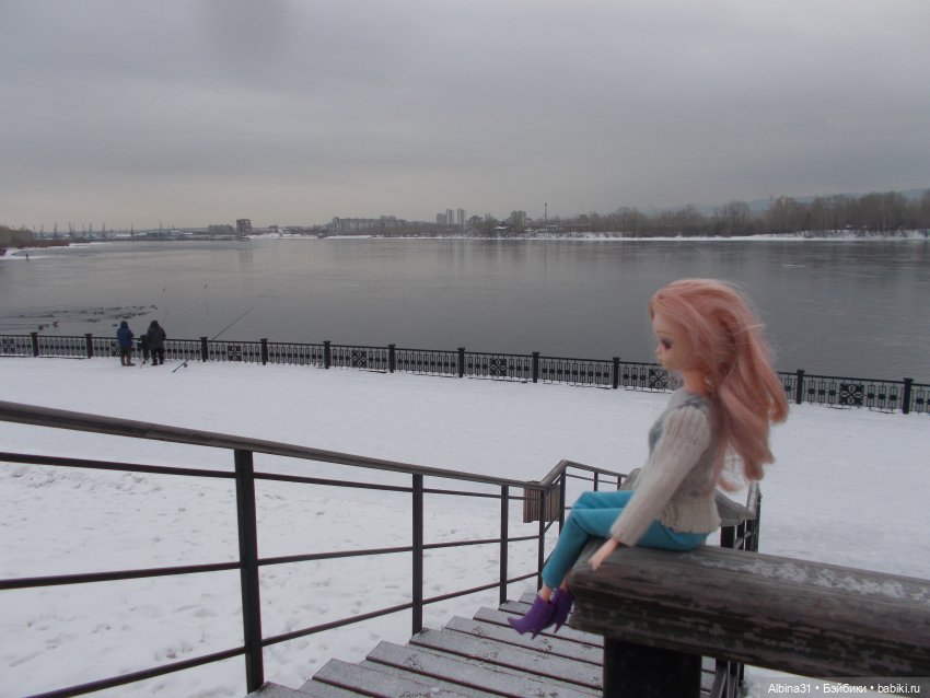 Зимняя прогулка по набережной 2022 год