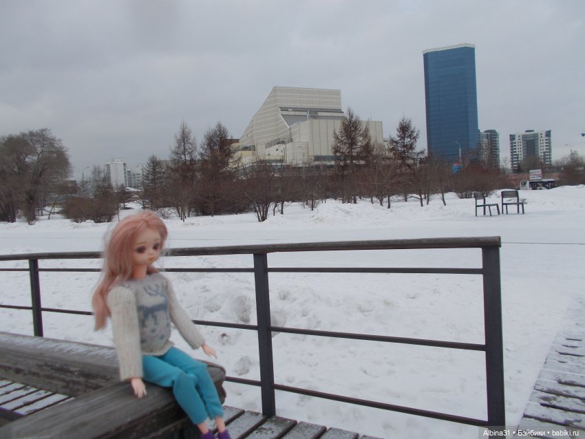 Зимняя прогулка по набережной 2022 год