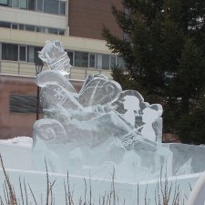 Ледяные фигуры на Стрелке 2022 год