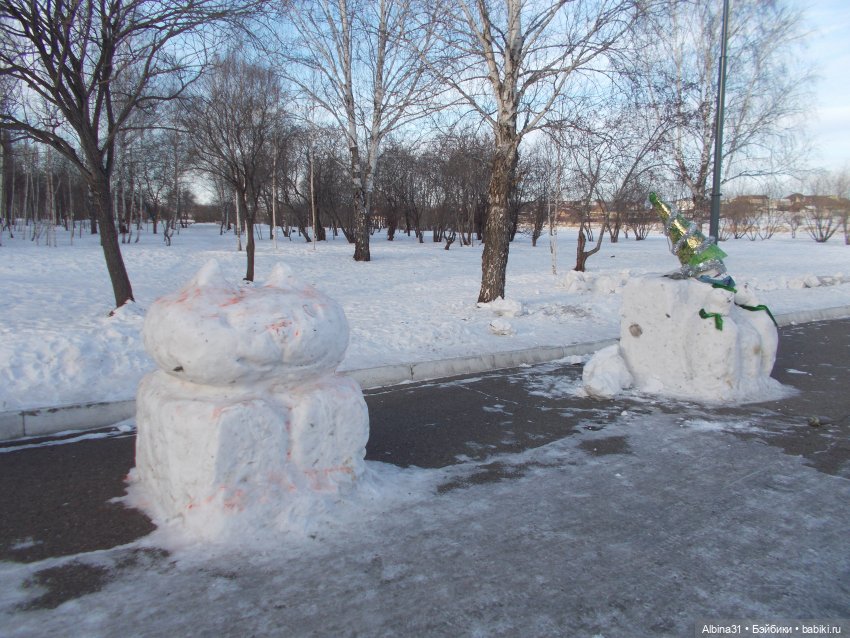 В парке с громким названием Озеро-парк
