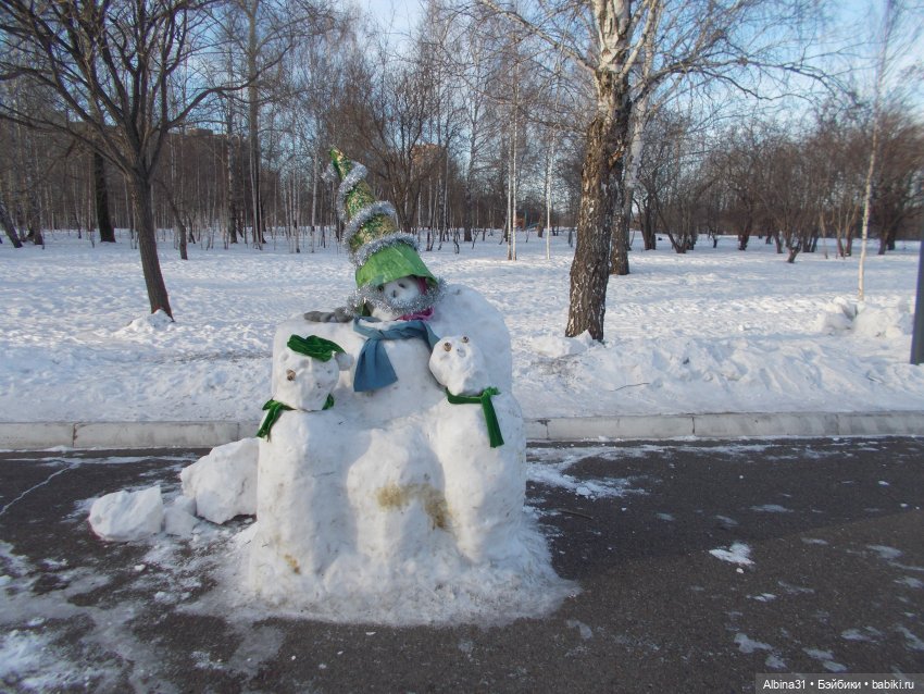 В парке с громким названием Озеро-парк