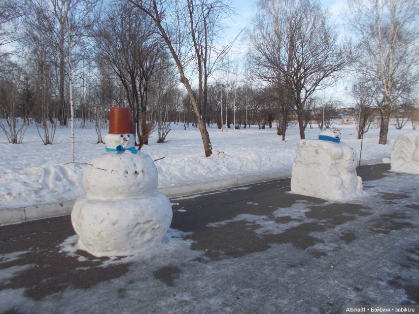 В парке с громким названием Озеро-парк