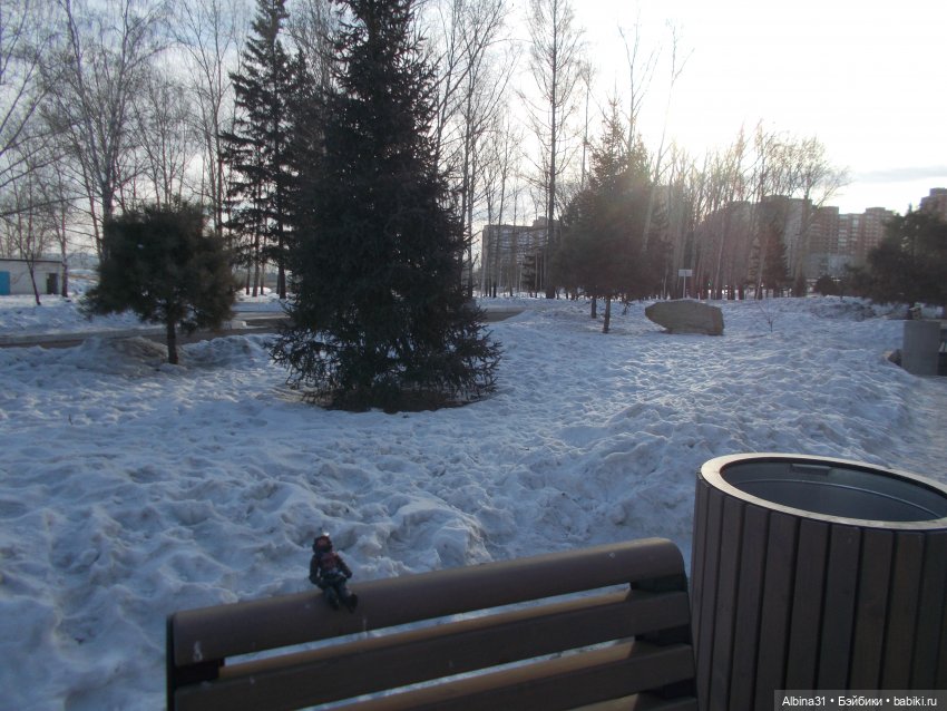 В парке с громким названием Озеро-парк