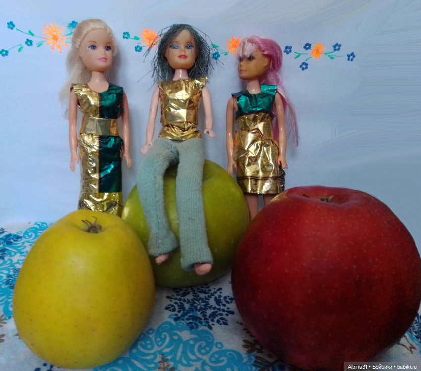 Три девицы в фантиках — Игровые куклы разных производителей (Разное): редкие бренды (фото 5)