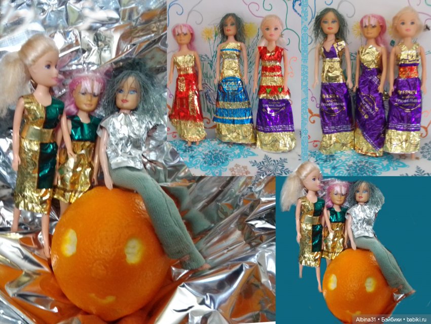 Три девицы в фантиках — Игровые куклы разных производителей (Разное): редкие бренды (фото 4)