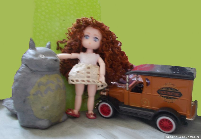 Приведенька становится "человеком", то есть куклой (фото 3)