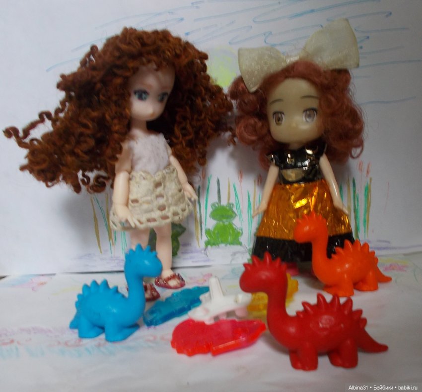 Приведенька становится "человеком", то есть куклой (фото 7)