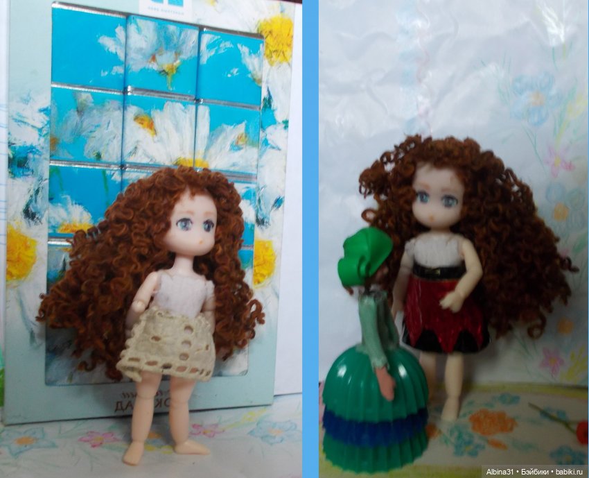 Приведенька становится "человеком", то есть куклой (фото 9)