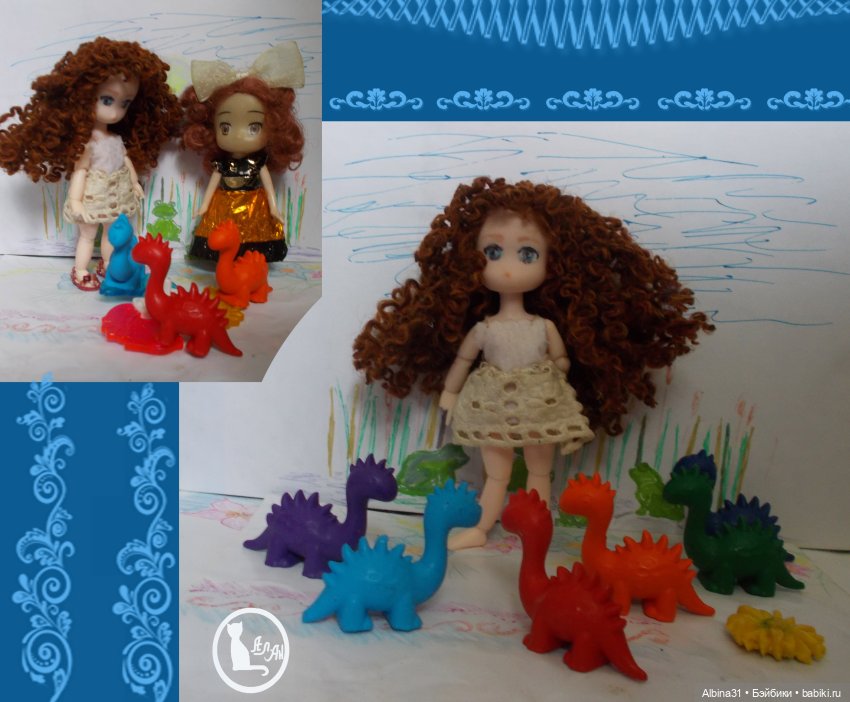 Приведенька становится "человеком", то есть куклой (фото 8)