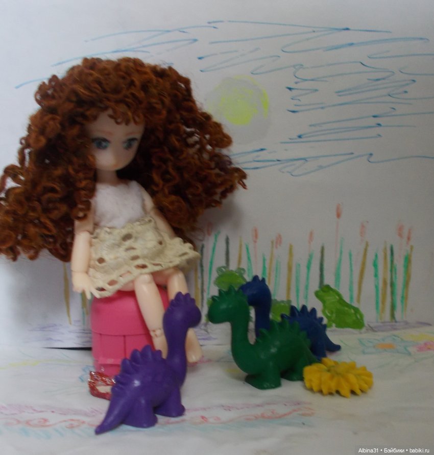 Приведенька становится "человеком", то есть куклой (фото 6)