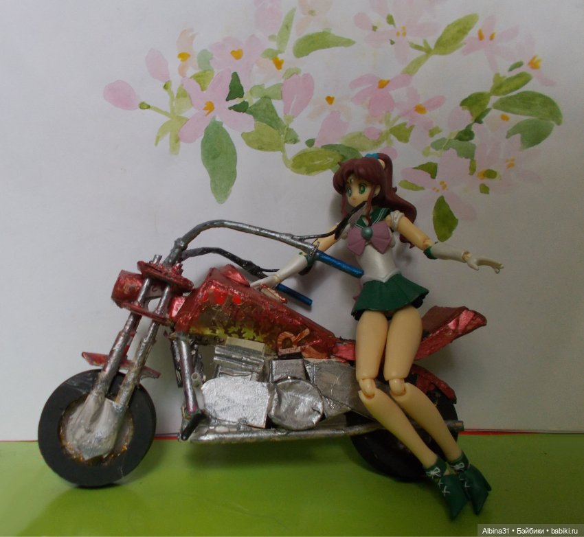 Около мотоцикла — Наши хобби и творчество: вышивка (фото 2)