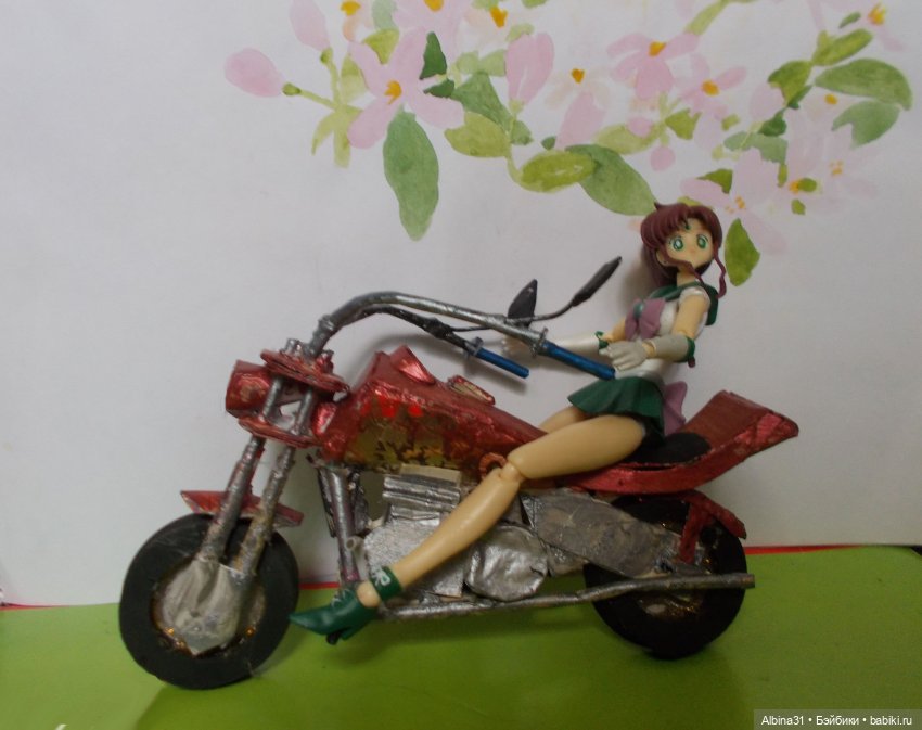 Около мотоцикла — Наши хобби и творчество: вышивка (фото 3)