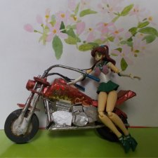 Около мотоцикла