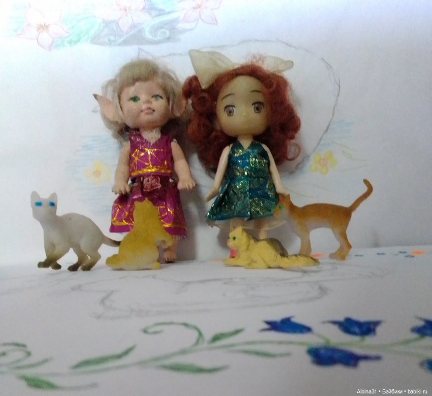 Немного с котами — Игровые куклы разных производителей (Разное): редкие бренды (фото 6)