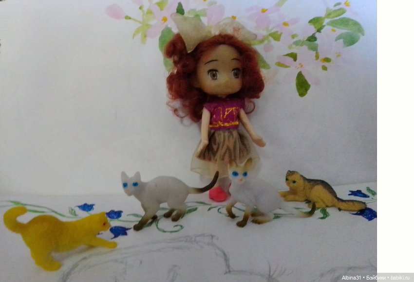 Немного с котами — Игровые куклы разных производителей (Разное): редкие бренды (фото 3)