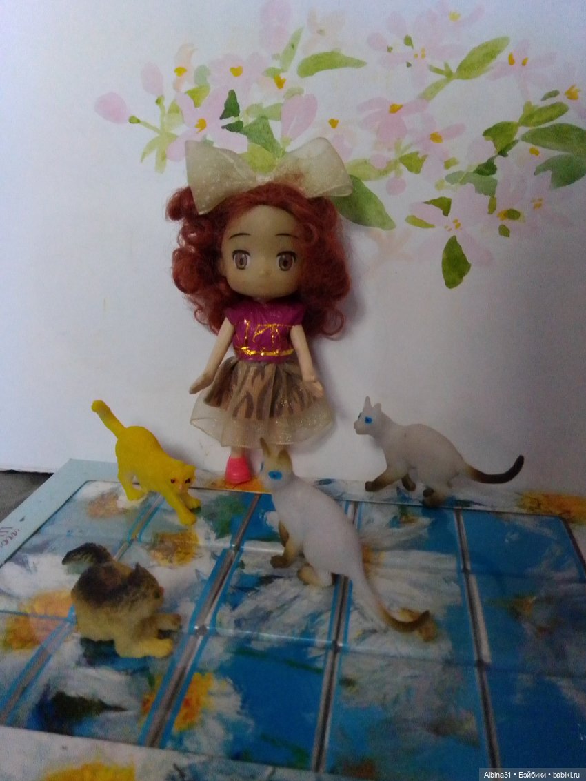 Немного с котами — Игровые куклы разных производителей (Разное): редкие бренды (фото 2)
