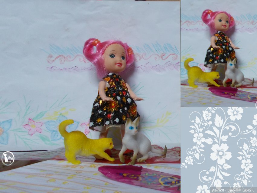Немного с котами — Игровые куклы разных производителей (Разное): редкие бренды (фото 9)