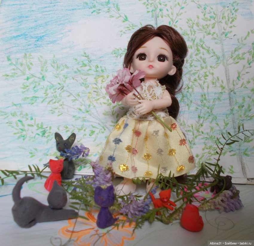 Немного с котами — Игровые куклы разных производителей (Разное): редкие бренды (фото 7)