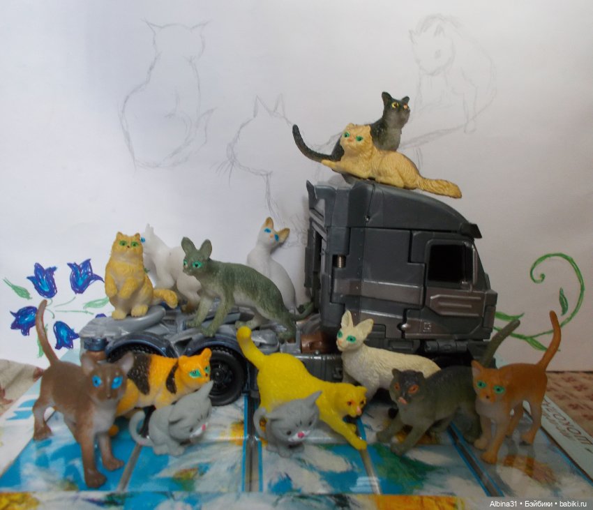 Немного с котами — Игровые куклы разных производителей (Разное): редкие бренды (фото 10)