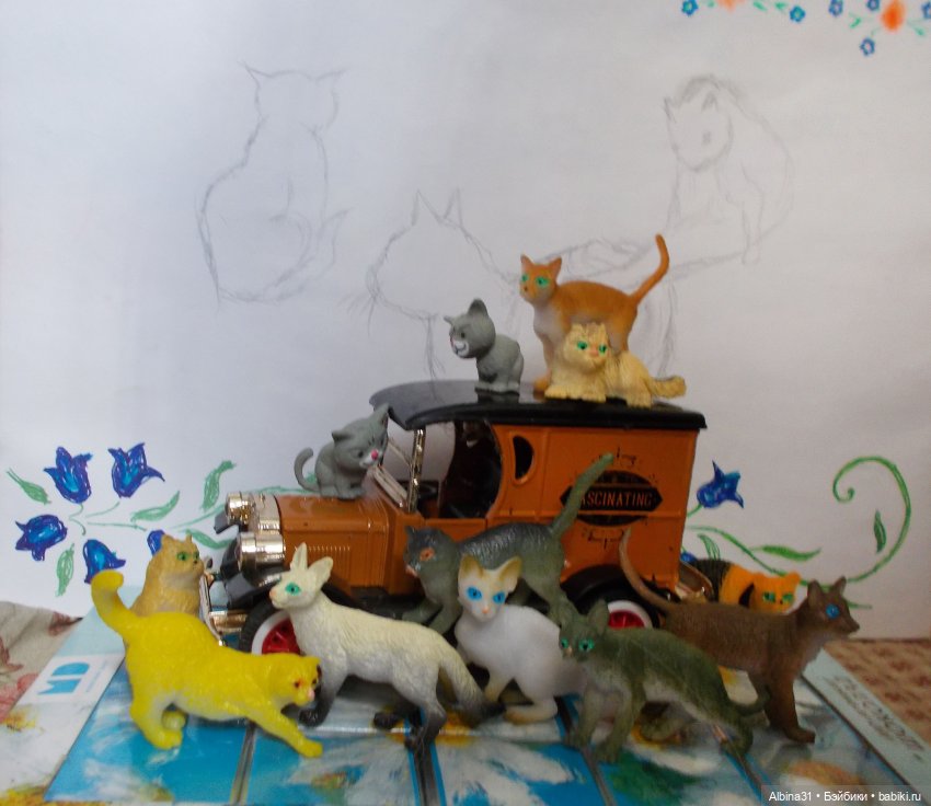 Немного с котами — Игровые куклы разных производителей (Разное): редкие бренды