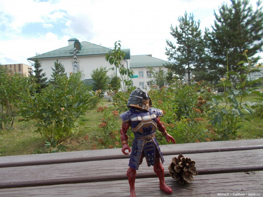 Самурай на прогулке — Игровые куклы разных производителей (Разное): редкие бренды