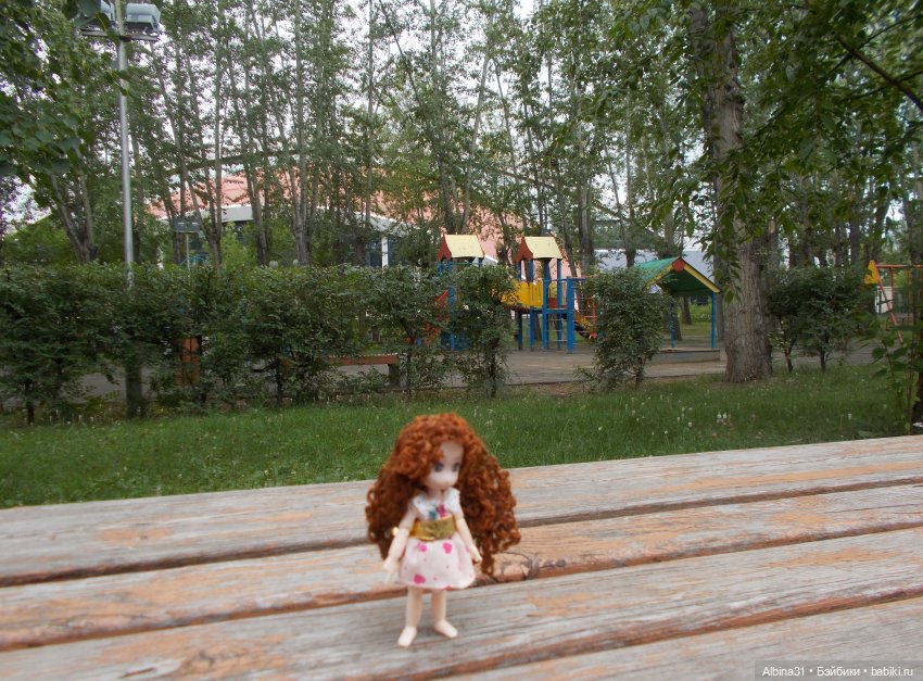 Сью в парке — Игровые куклы разных производителей (Разное): редкие бренды