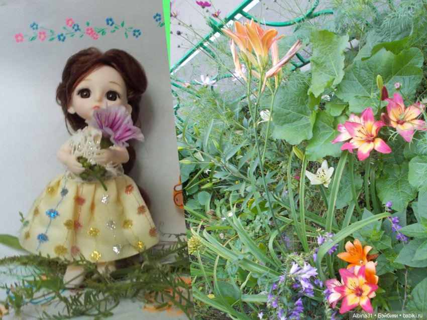Цветы и куклы — Куклы Baboliy (Баболи