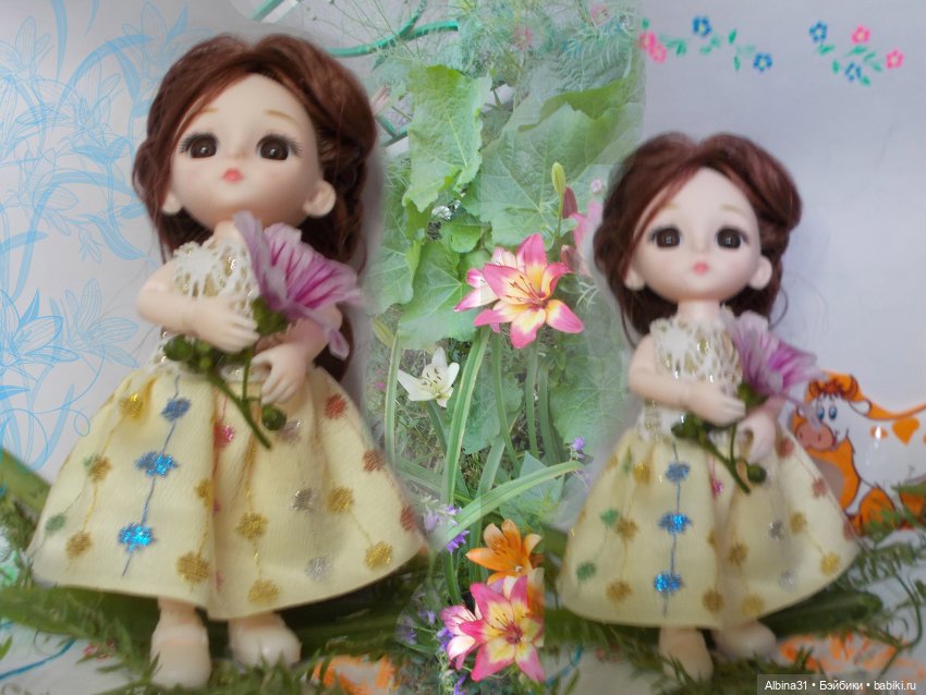 Цветы и куклы — Куклы Baboliy (Баболи (фото 8)