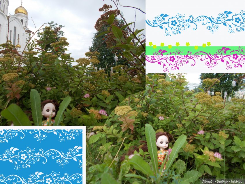 Цветы и куклы — Куклы Baboliy (Баболи