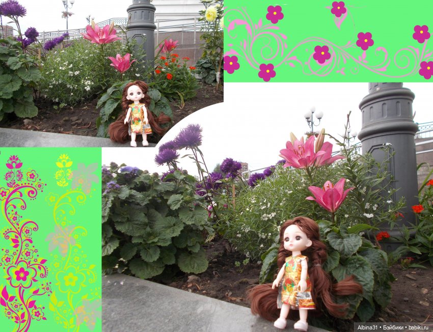 Цветы и куклы — Куклы Baboliy (Баболи