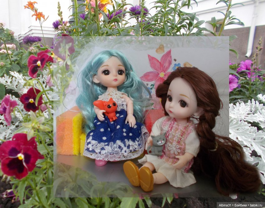 Цветы и куклы — Куклы Baboliy (Баболи