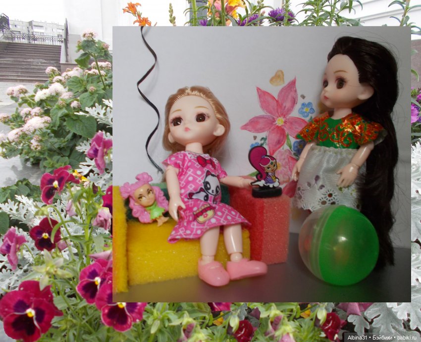Цветы и куклы — Куклы Baboliy (Баболи