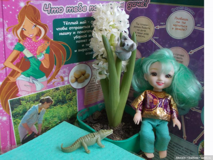 Куклы и гиацинт — Игровые куклы разных производителей (Разное): редкие бренды (фото 6)