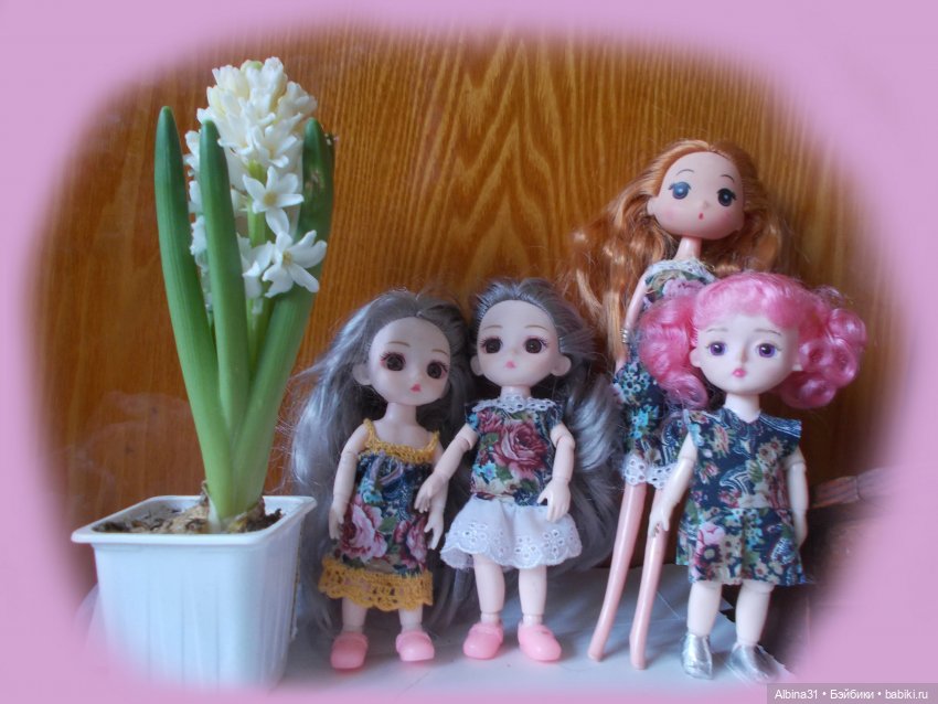 Куклы и гиацинт — Игровые куклы разных производителей (Разное): редкие бренды (фото 2)