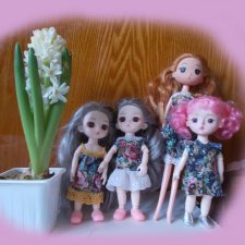 Куклы и гиацинт