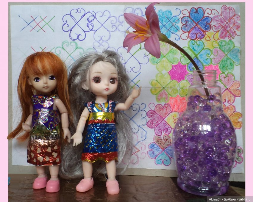 Выскочка, фантики и конечно куклы (фото 3)