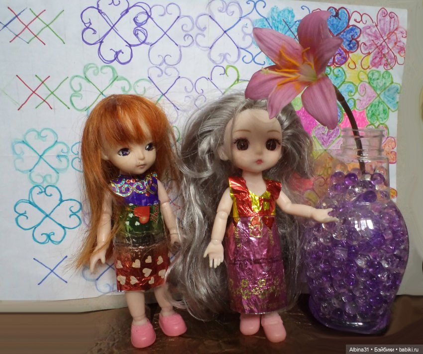 Выскочка, фантики и конечно куклы (фото 10)